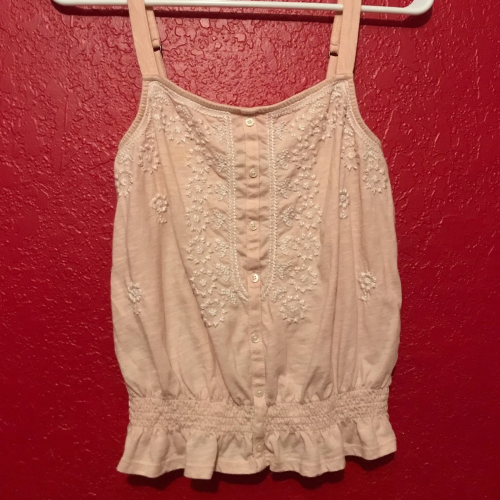American Eagle Outfitters • Embroidered Tank Top